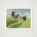 Poultry in Motion — 32×25cm, 12×10" Print only